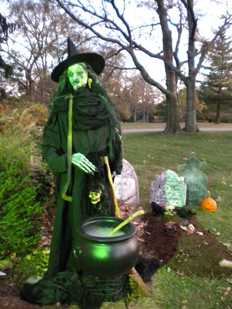 Wicked witch halloween decorations